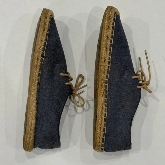 GAP Denim Blue Loafers size 8 - Picture 3 of 12